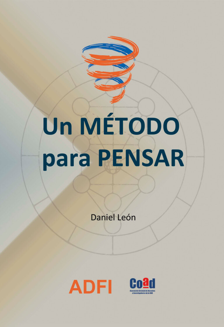 DANIEL LEON Libro UN METODO PARA PENSAR primera edición