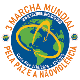 LOGO 3ra MARCHA MUNDIAL PAZ Y NO VIOLENCIA