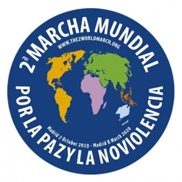 2019 LOGO 2a Marcha Mundial por la Paz y la No Violencia