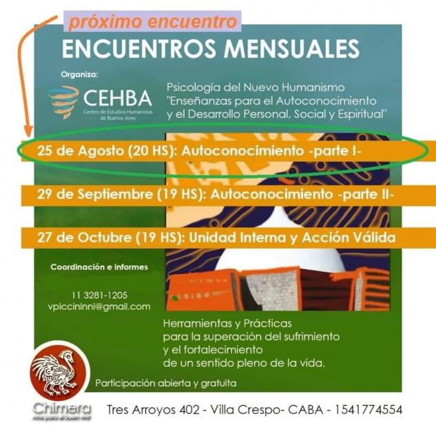 Encuentros mensuales CEHBA 2023