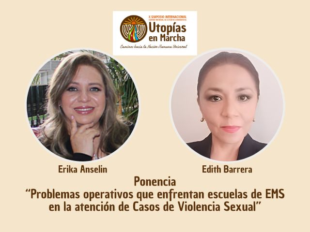 Erika Anselin y Edith Barreda 2025